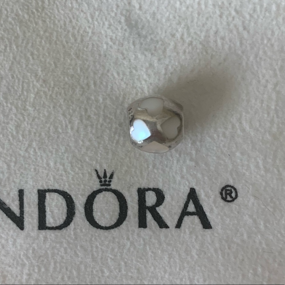 Pandora Sterling Silver Hearts Charm